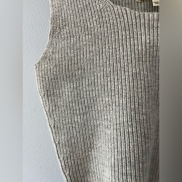Wilfred Light Gray Ribbed Knit Tank - Picture 4 of 4